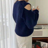 デザインニットトップス