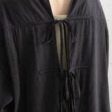 【メール便】バックリボンブラウス