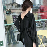 【メール便】バックリボンブラウス