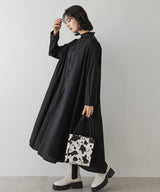 キャンブリックシャツワンピース