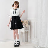 デニムorツイルフリルスカート