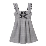 【メール便】ビジューリボンフリルジャンスカ