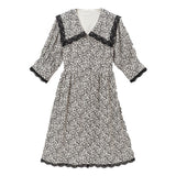 セーラー襟バックリボンワンピース