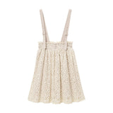 サスペンダーレースフレアスカート