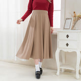 サーキュラーフレアマキシスカート