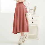 サーキュラーフレアマキシスカート