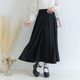 サーキュラーフレアマキシスカート