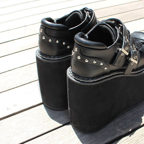 【GW限定】【Rabintage】Killer Studs Platform Shoes