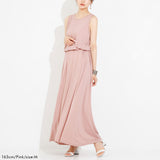 前後2WAYヘンリーネックワンピース