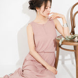 前後2WAYヘンリーネックワンピース