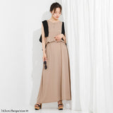 前後2WAYヘンリーネックワンピース