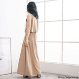 前後2WAYヘンリーネックワンピース