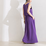 前後2WAYヘンリーネックワンピース