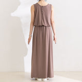 前後2WAYヘンリーネックワンピース