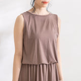 前後2WAYヘンリーネックワンピース