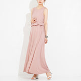 前後2WAYヘンリーネックワンピース