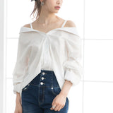 【メール便】3WAYオフショルシャツ