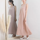 ネックタックカットワンピース