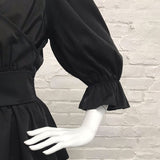 【メール便】カシュクールコルセットシャツチュニック