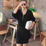 パーカーワンピース