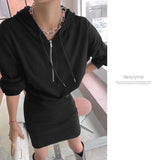 パーカーワンピース