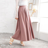 ギャザータックフレアマキシスカート