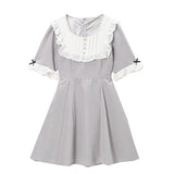 ダイヤフリル上品ワンピース