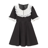 ダイヤフリル上品ワンピース