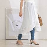 フィッシュテールシャツワンピース