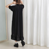 フィッシュテールシャツワンピース