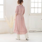 フィッシュテールシャツワンピース