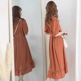 フィッシュテールシャツワンピース