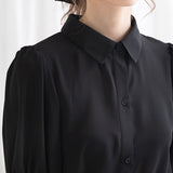 フィッシュテールシャツワンピース