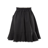 【メール便】ハートリボンフリルポケットスカート