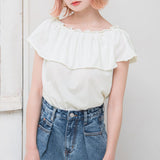 【メール便】6WAYフリルトップス