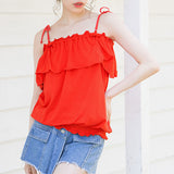 【メール便】6WAYフリルトップス