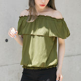 【メール便】6WAYフリルトップス