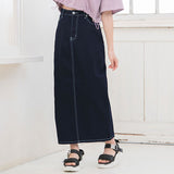 デニムタイトスカート