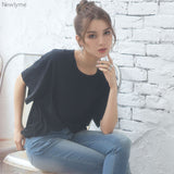 【メール便】胸ポケット付きクルーネックorVネックTシャツ