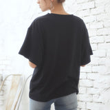 【メール便】胸ポケット付きクルーネックorVネックTシャツ