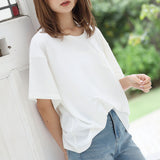 【メール便】胸ポケット付きクルーネックorVネックTシャツ