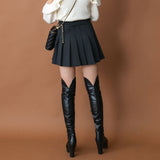 プリーツミニスカパン