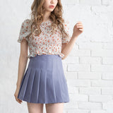 プリーツミニスカパン