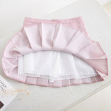 プリーツミニスカパン