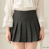 プリーツミニスカパン