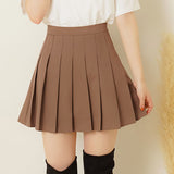 プリーツミニスカパン