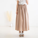 リネンギャザースカート