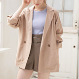 【メール便】リネンテーラードジャケット