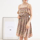 ウエストシャーリングワンピース