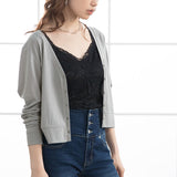 【接触冷感/UVカット】選べる丈カーディガン【ニット】